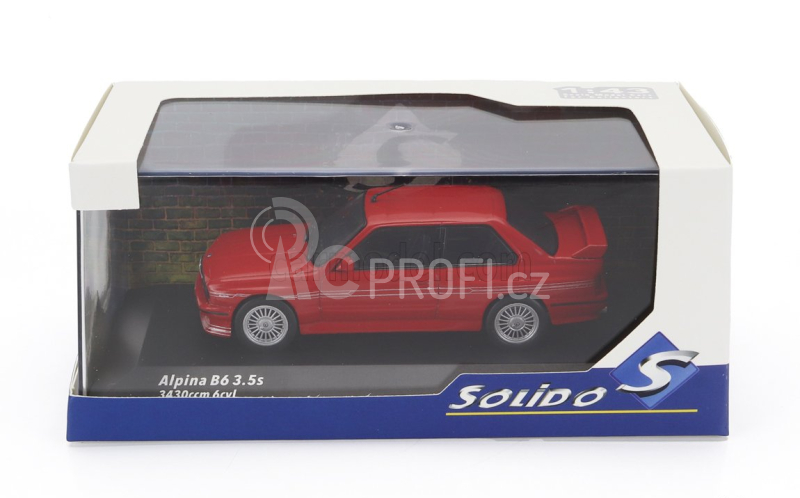 Solido BMW 3-series Alpina (e30) B6 3.5s 1990 1:43 Red