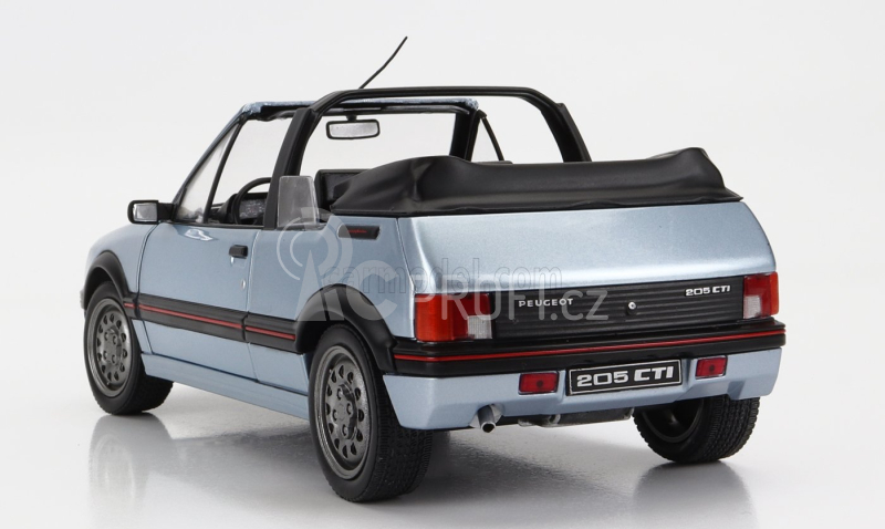 Solido Peugeot 205 Cti Mki (gti) 1.6 Cabriolet 1989 1:18 Světle Modrá Met