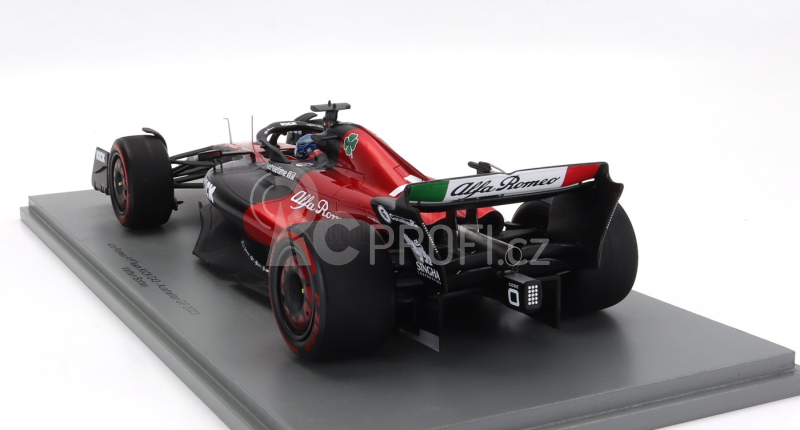 Spark-model Alfa romeo F1  C43 Team Stake N 77 Australian Gp 2023 Valtteri Bottas 1:18 Černá Červená