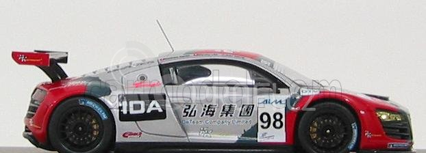 Spark-model Audi R8 Lms Kk Performance N 98 1000km Zhuhai Ilmc Winner Class Lmgtc 2010 M.lee - A.yoong - M.marsh 1:43 Červená Stříbrná