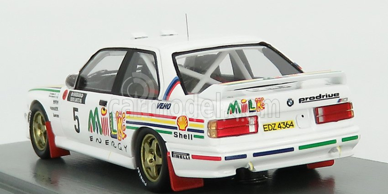 Spark-model BMW 3-series M3 (e30) N 5 Rally 1000 Lakes 1988 A.vatanen - B.berglund 1:43 Bílá