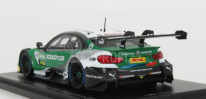 Spark-model BMW 4-series M4 Schaeffler Team Rmg N 11 Hockenheim Dtm 2019 M.wittmann 1:43 Zelená Bílá