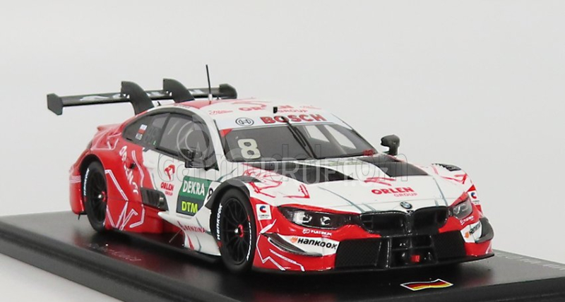 Spark-model BMW 4-series M4 Team Art Orlen N 8 3rd Dtm Zolder 2020 R.kubica 1:43 Červená Bílá