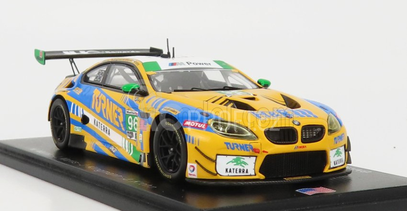 Spark-model BMW 6-series M6 Gt3 Team Turner Motorsport N 96 24h Daytona 2017 M.martin - J.marks - J.klingmann - J.krohn 1:43 Žlutá Modrá