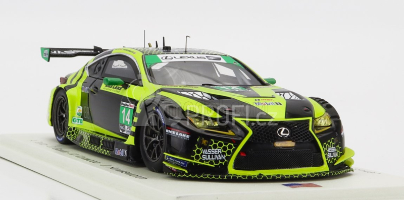 Spark-model Lexus Rc F Gt3 Team Aim Vasser Sullivan N 14 24h Daytona 2021 A.telitz - O.gavin - K.kirkwood - J.hawksworth 1:43 Černá Žlutá