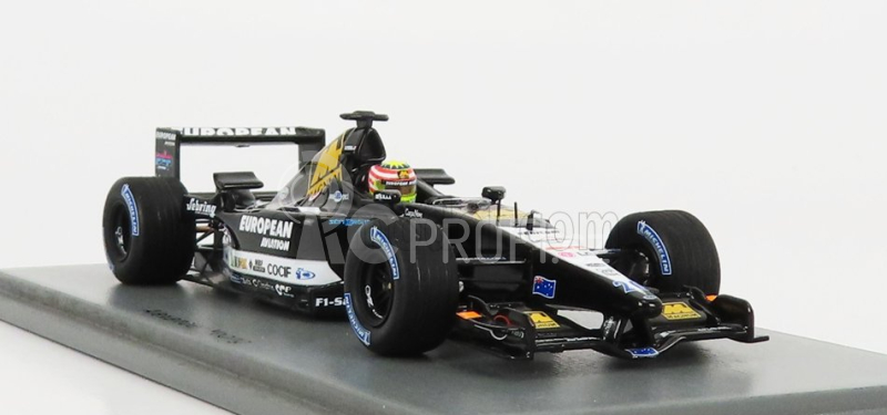 Spark-model Minardi F1  Ps01 Team European N 20 Season 2001 Alexander Yoong 1:43 Černá Bílá