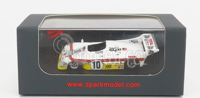 Spark-model Mirage Gr8 3.0l V8 Team Gran Touring Cars Inc. N 10 2nd 24h Le Mans 1976 J.l.lafosse - F.migault 1:87 Bílá Žlutá Červená