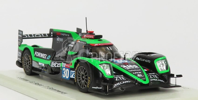 Spark-model Oreca Gibson 07 Gk428 4.2l V8 Team Duqueine N 30 24h Le Mans 2021 R.binder - T.gommendy - M.rojas 1:43 Zelená Černá