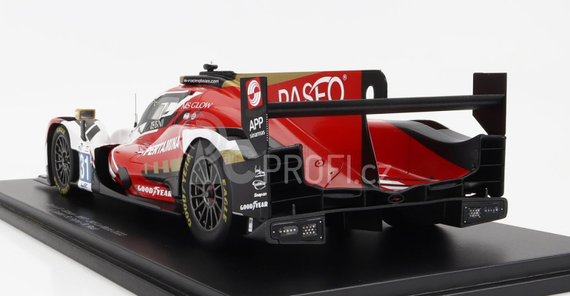 Spark-model Oreca Gibson 07 Gk428 4.2l V8 Team Wrt N 31 24h Le Mans 2022 S.gelael - R.frijns - R.rast - Con Vetrina - With Showcase - Special Box 1:18 Červená Bílá