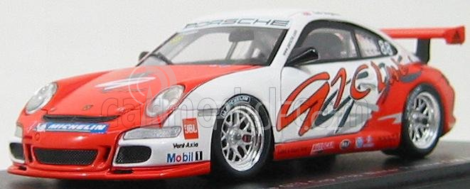 Spark-model Porsche 911 997 Gt2cup N 88 Winner Asia Cup 2007 T.sugden 1:43 Oranžová Bílá