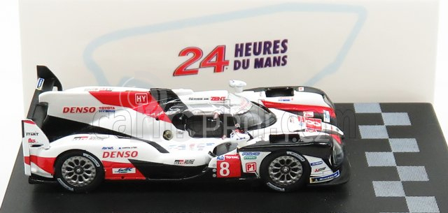 Spark-model Toyota Ts050 Hybrid Team Toyota Gazoo Racing N 8 Winner 24h Le Mans 2019 S.buemi - K.nakajima - F.alonso 1:87 Bílá Červená Černá