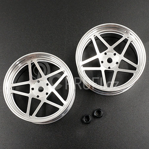 Spec D Plus Aluminum 7075 5 Spoke +6 Offset Drift disk pro 1/10, 2ks