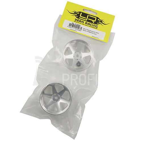 Spec D Plus Aluminum 7075 6 Spoke +6 Offset Drift disk pro 1/10, 2ks