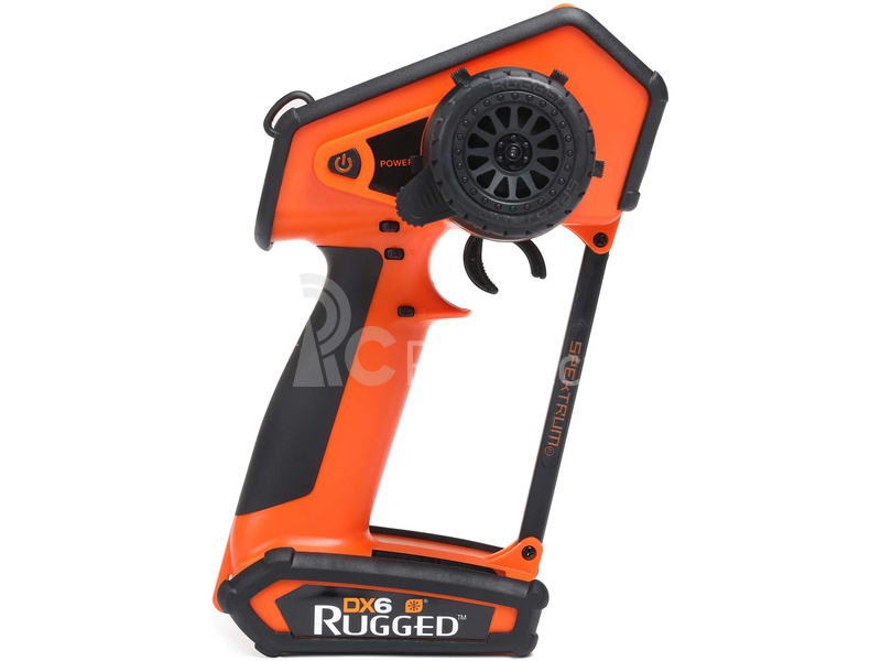 Spektrum DX6 Rugged DSMR oranžový pouze vysílač