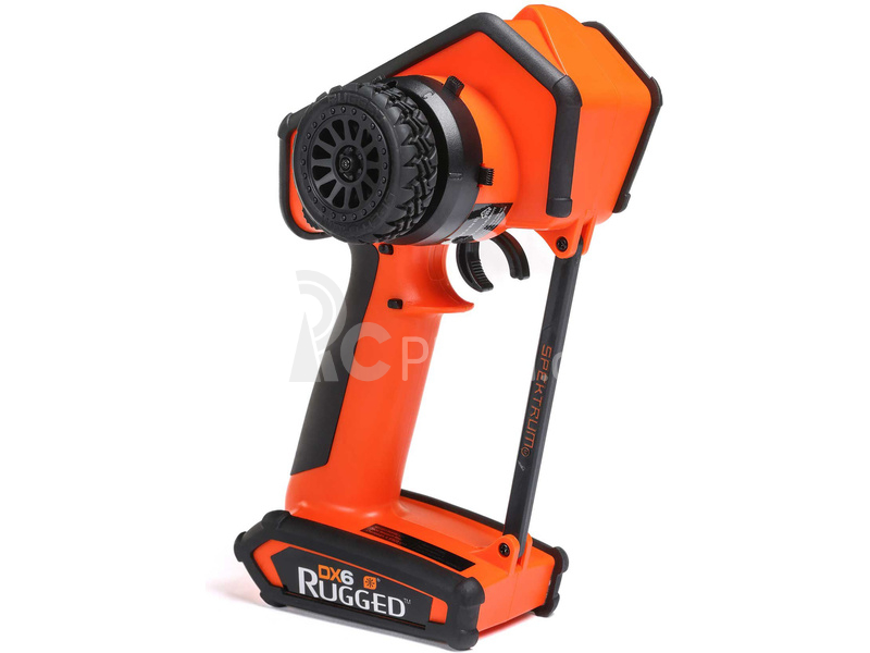 Spektrum DX6 Rugged DSMR oranžový pouze vysílač