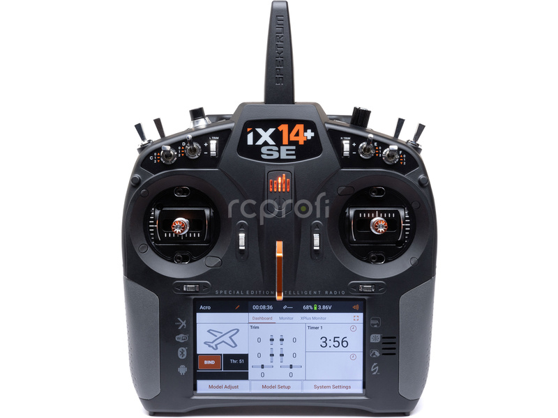 Spektrum iX14+ SE DSMX, kufr