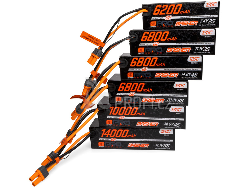 Spektrum Smart G2 Pro LiPo 14.8V 10000mAh 120C IC5