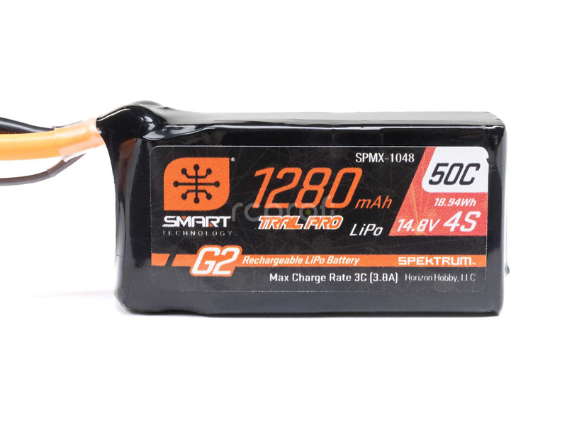 Spektrum Smart G2 Trail Pro LiPo 14.8V 1280mAh 50C IC3