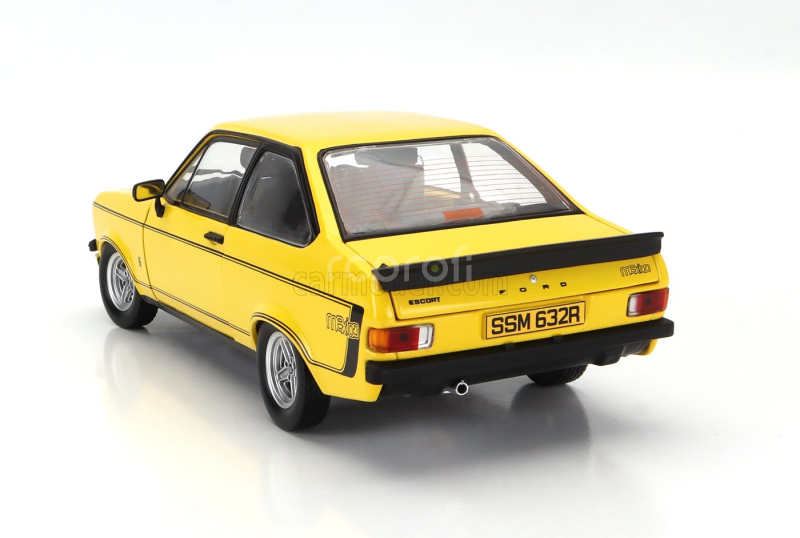 Sun-star Ford england Escort Mkii Rs Mexico Rhd 1976 1:18 Žlutá