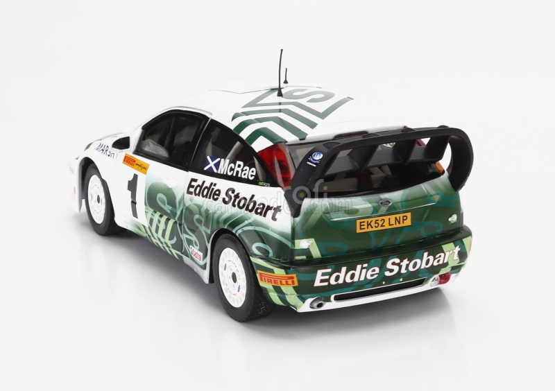 Sun-star Ford england Focus Rs Wrc 03 N 1 Rally Pirelli International 2005 Colin Mcrae 1:18 Bílá