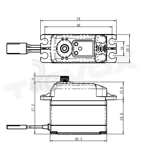 SV-1273TG HI VOLT digitální servo