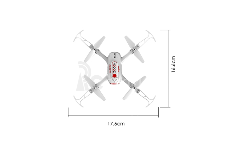 Syma X22SW kvadrokoptéra RTF - bílá