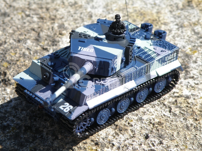 1:72 radio remote control battle tank mini rc german tiger i tank with sound toy