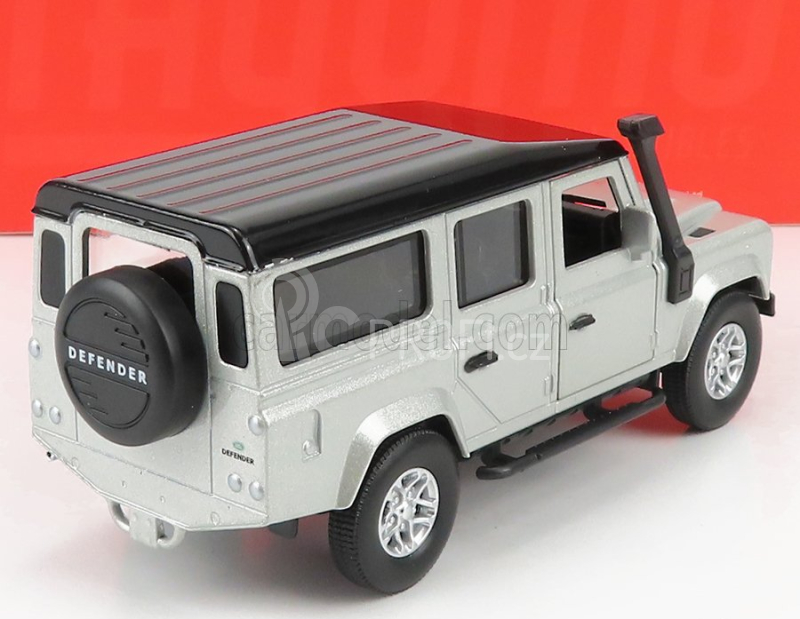 Tayumo Land rover Land Defender 110 Station Wagon 1995 1:36 Stříbrná Černá