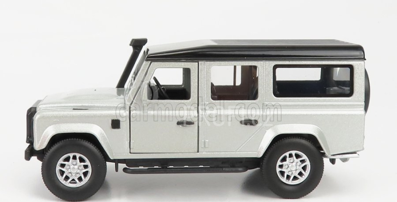 Tayumo Land rover Land Defender 110 Station Wagon 1995 1:36 Stříbrná Černá