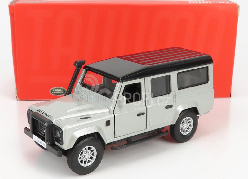 Tayumo Land rover Land Defender 110 Station Wagon 1995 1:36 Stříbrná Černá