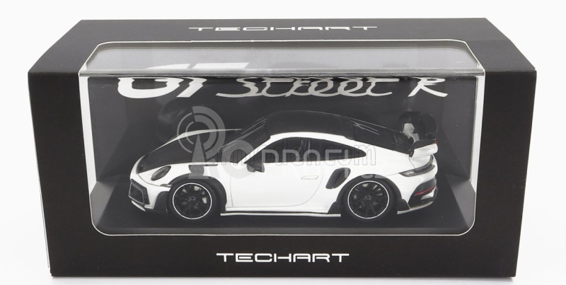 Techart Porsche 911 992 Gt R Street Coupe 2021 1:43 Bílá Černá