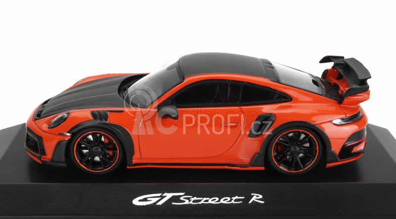 Techart Porsche 911 992 Gt R Street Coupe 2021 1:43 Oranžová Černá