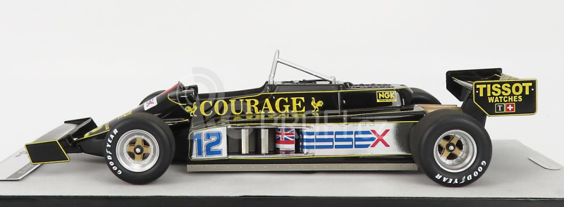 Tecnomodel Lotus F1  87 N 12 British Gp 1981 N.mansell 1:18 Black