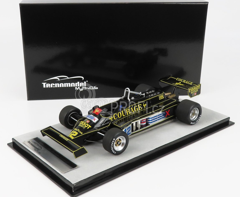 Tecnomodel Lotus F1  87 N 12 British Gp 1981 N.mansell 1:18 Black