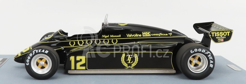 Tecnomodel Lotus F1  91 N 12 British Gp 1982 N.mansell 1:18 Black