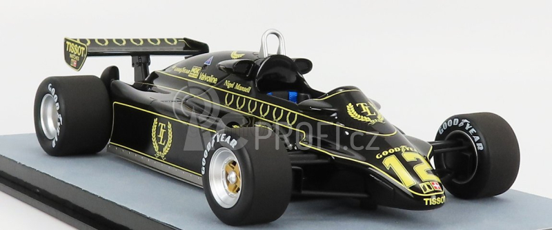 Tecnomodel Lotus F1  91 N 12 British Gp 1982 N.mansell 1:18 Black