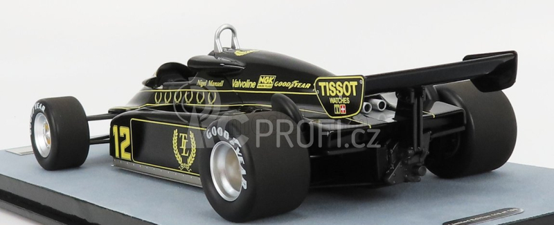 Tecnomodel Lotus F1  91 N 12 British Gp 1982 N.mansell 1:18 Black