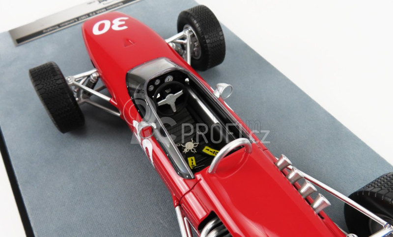 Tecnomodel Mclaren F2  M4a N 30 London Trophy 1967 Pierce Courage 1:18 Red