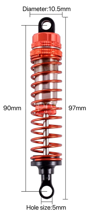 Tlumiče pro WLtoys 104009