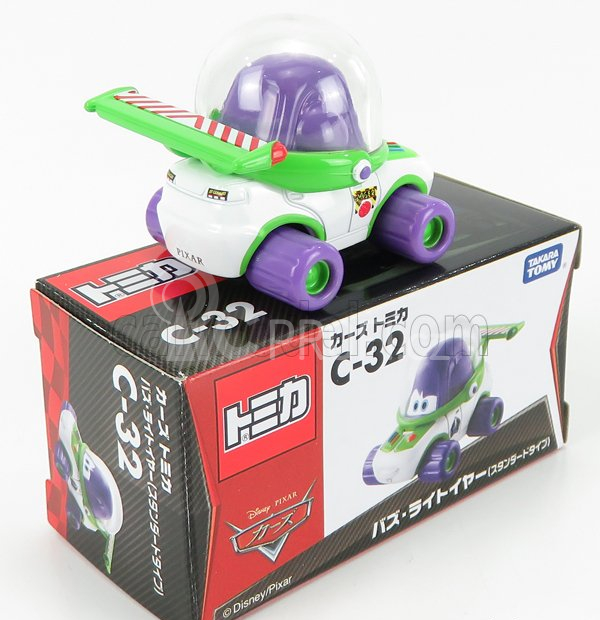 Tomica Walt disney Pixar Cars - Buzzy Lightyear 1:64 Bílá Lillac