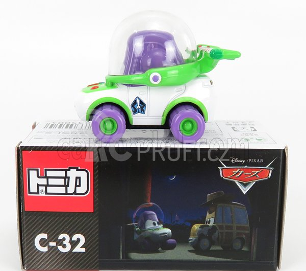 Tomica Walt disney Pixar Cars - Buzzy Lightyear 1:64 Bílá Lillac