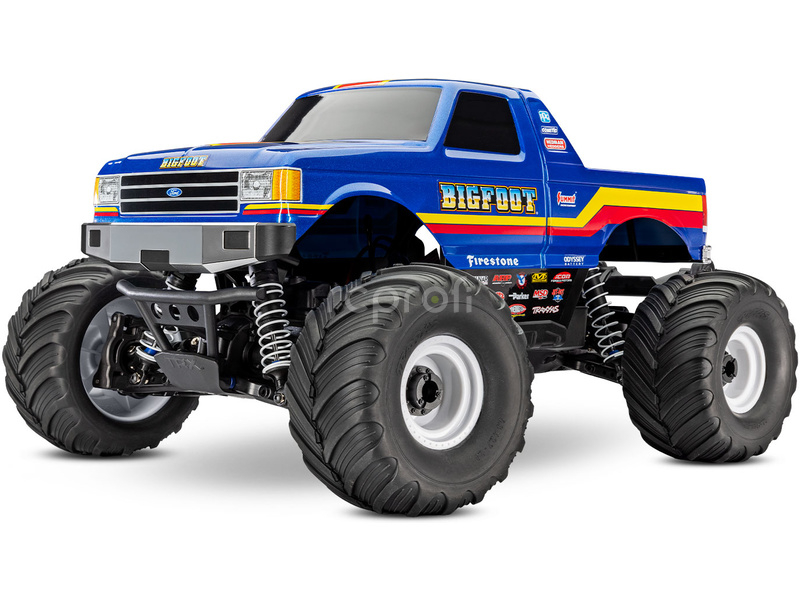 RC auto Traxxas Bigfoot 1:10 BL-2s 4WD Classic