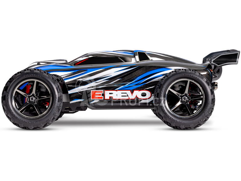 RC auto Traxxas E-Revo 1:16 RTR, modrá