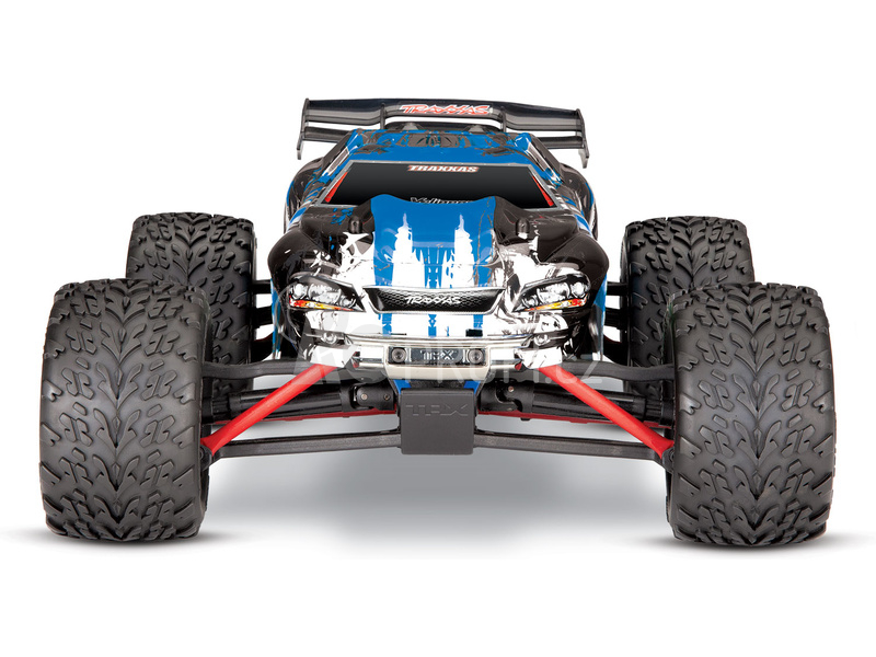 RC auto Traxxas E-Revo 1:16 VXL RTR, modrá