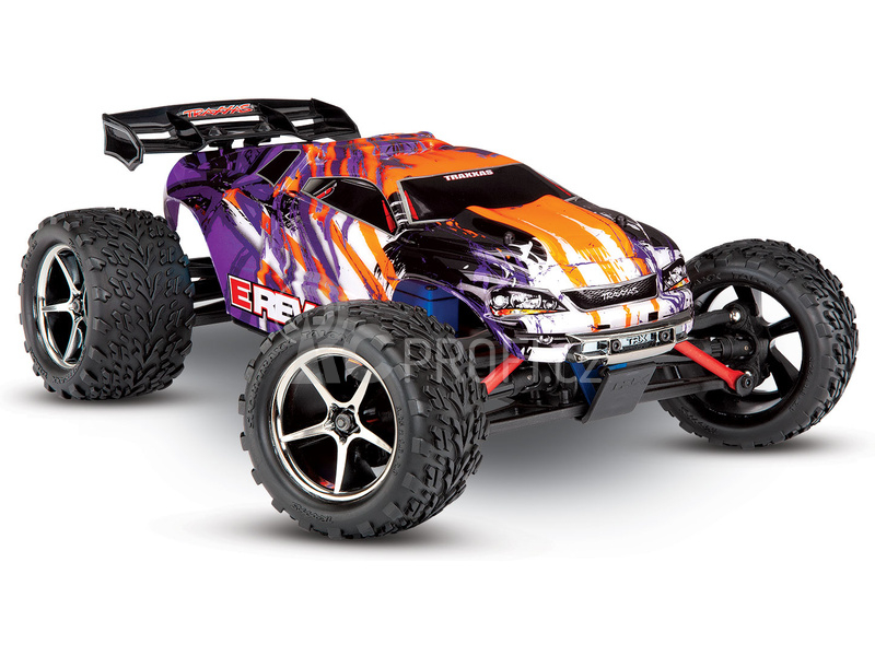 RC auto Traxxas E-Revo 1:16 VXL RTR, modrá