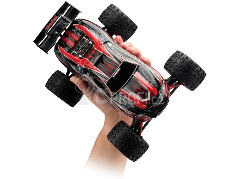 RC auto Traxxas E-Revo 1:16 VXL RTR, modrá