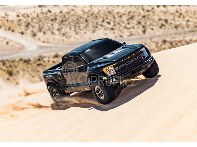 RC auto Traxxas Ford F-150 Raptor R 1:10 RTR, černá