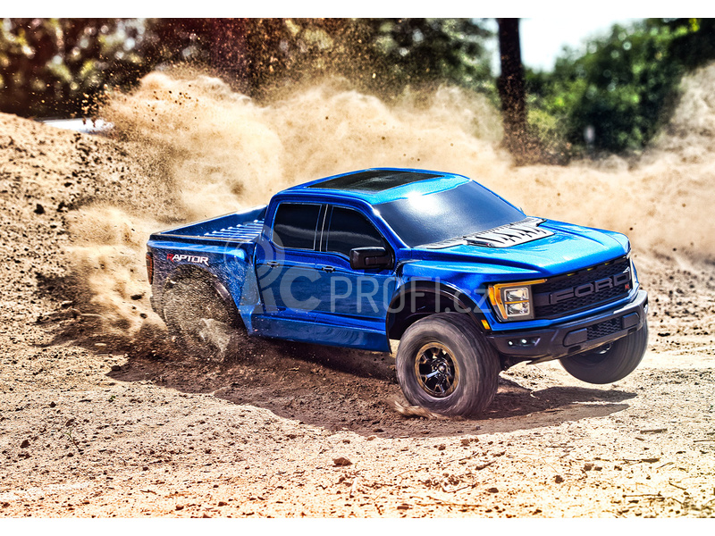 RC auto Traxxas Ford F-150 Raptor R 1:10 RTR, černá