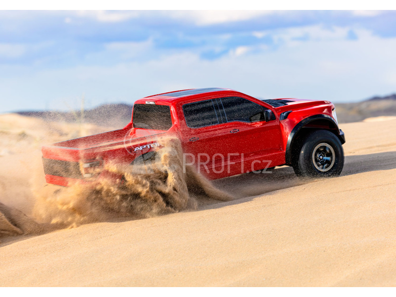 RC auto Traxxas Ford F-150 Raptor R 1:10 RTR, černá