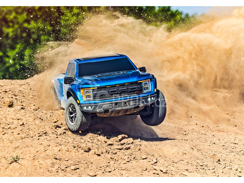 RC auto Traxxas Ford F-150 Raptor R 1:10 RTR, černá